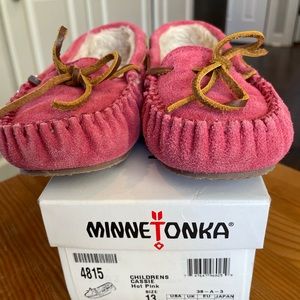 Minnetonka Childrens Cassie Hot Pink Size 13